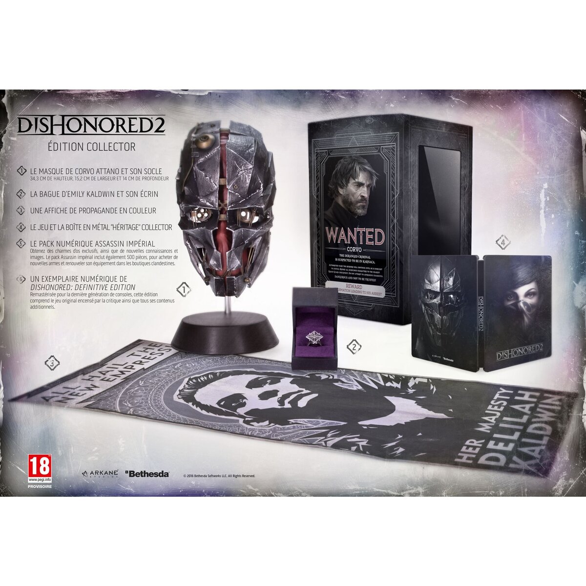 Dishonored 2 - Edition Collector PC