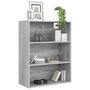 Voir la diapositive 4 : VIDAXL Armoire murale suspendue Sonoma gris 69,5x32,5x90 cm