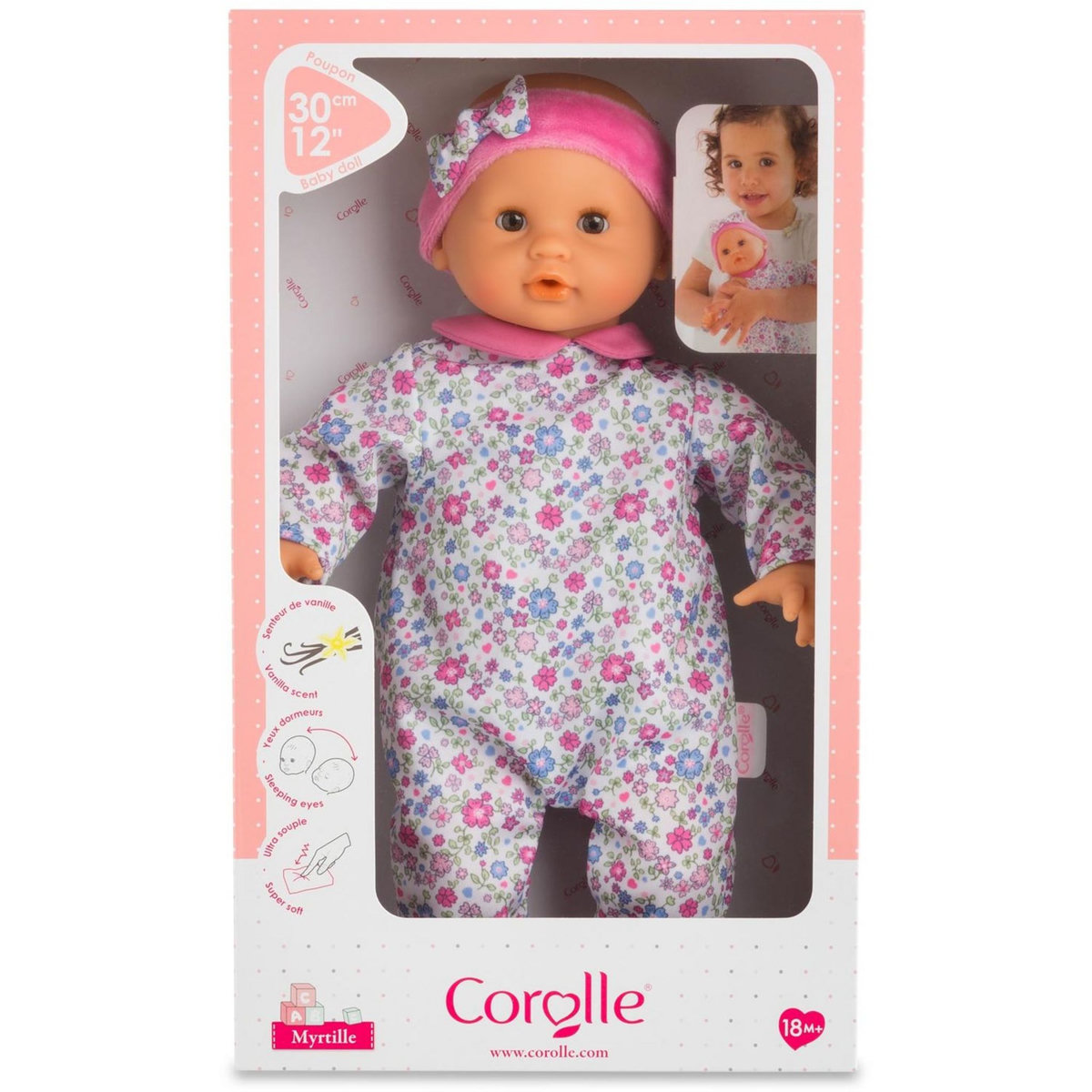 Corolle Poupon Bébé Calin Myrtille