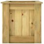 Voir la diapositive 3 : VIDAXL Jardiniere surelevee 100x50x50 cm Bois de pin impregne