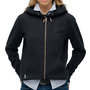 Voir la diapositive 1 : SUPERDRY Sweat Marine Femme Superdry Essential Logo Ziphood Hb