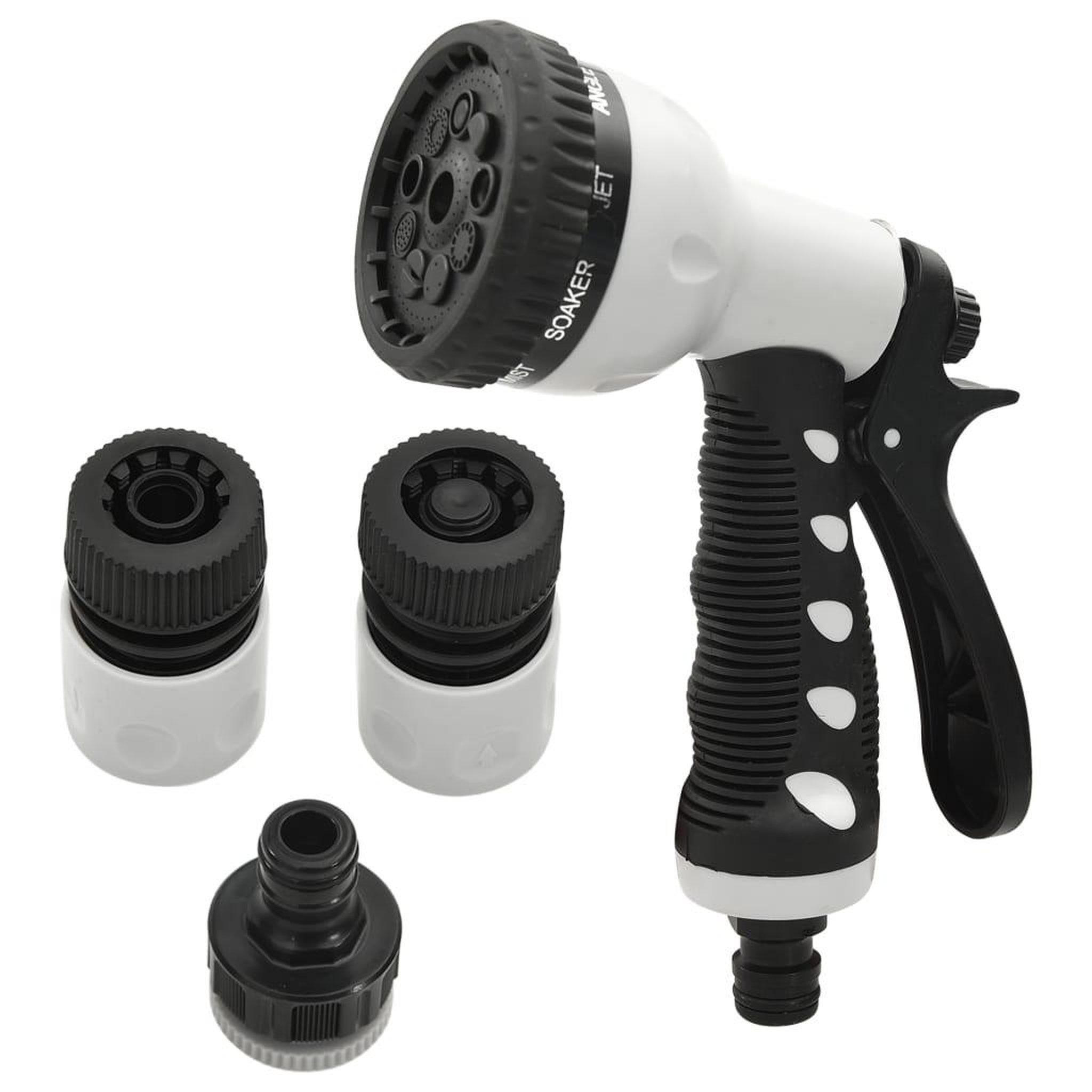 Voir la diapositive 1 : VIDAXL Ensemble de pistolets d'arrosage de jardin a 9 fonctions