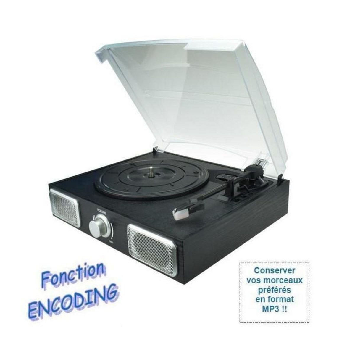 Inovalley INOVALLEY TD11 Platine vinyle disque numerique USB