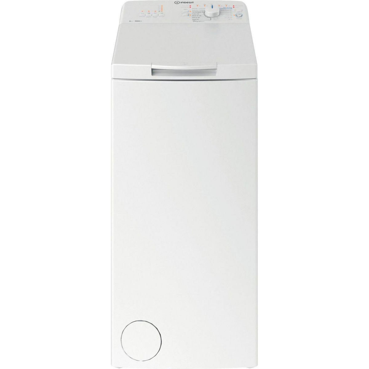 Indesit Lave linge top BTWNL60400FR/N