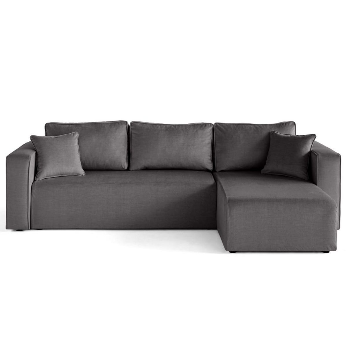 BEST MOBILIER Housse en velours pour canapé déhoussable topaze