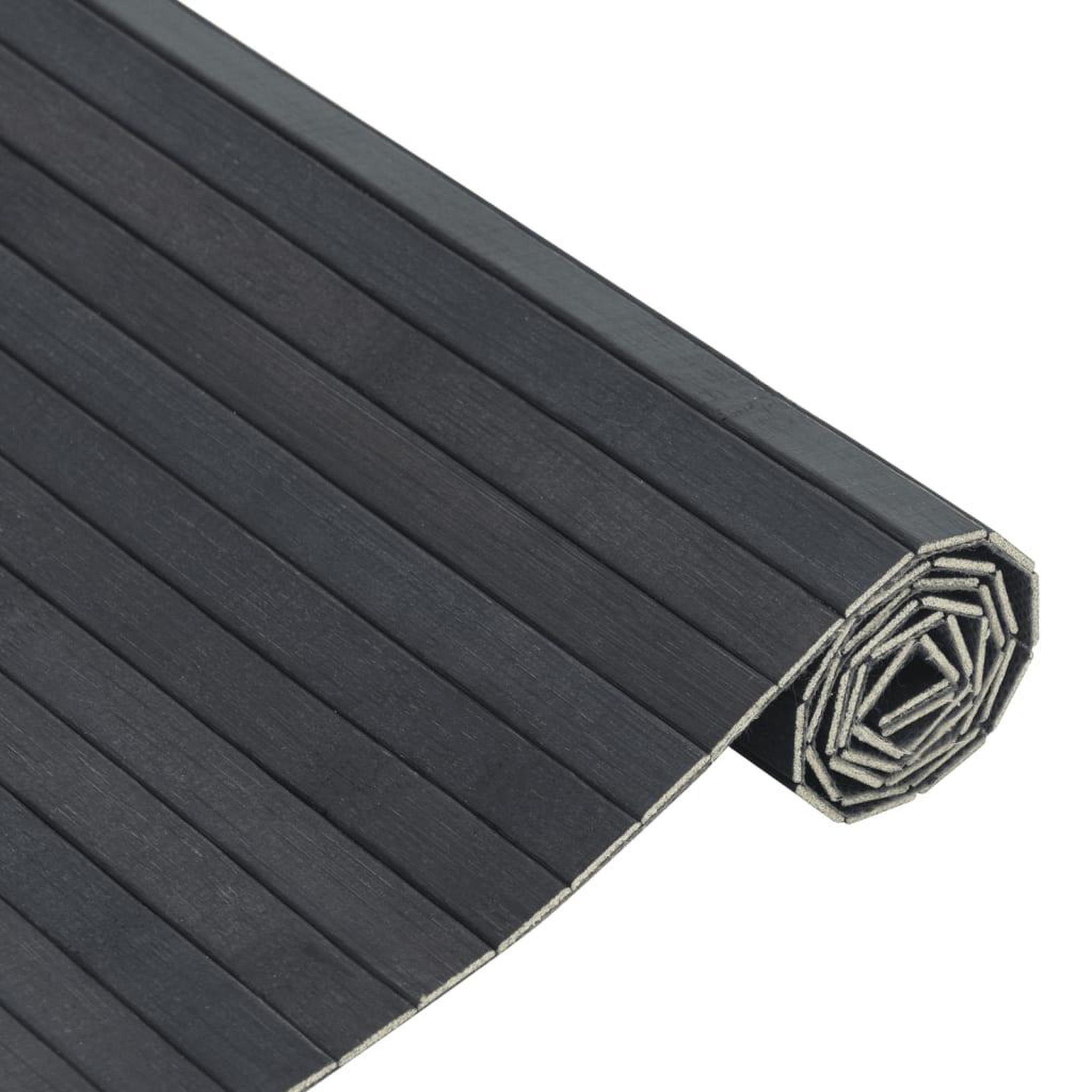 Voir la diapositive 4 : VIDAXL Tapis rectangulaire gris 70x400 cm bambou