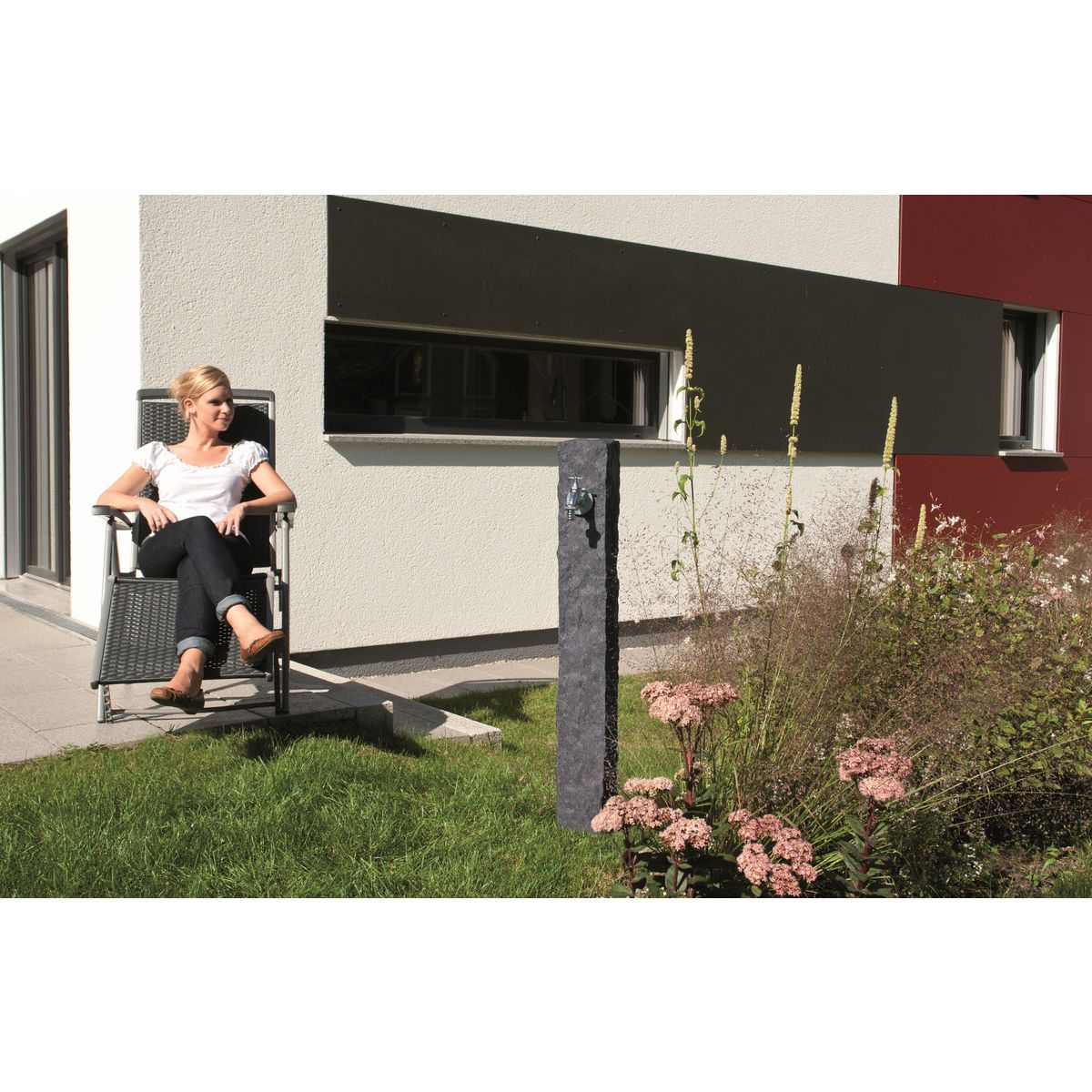 GARANTIA Fontaine GRANIT coloris gris foncé