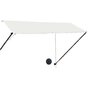 Voir la diapositive 3 : VIDAXL Auvent retractable avec LED 300x150 cm Creme