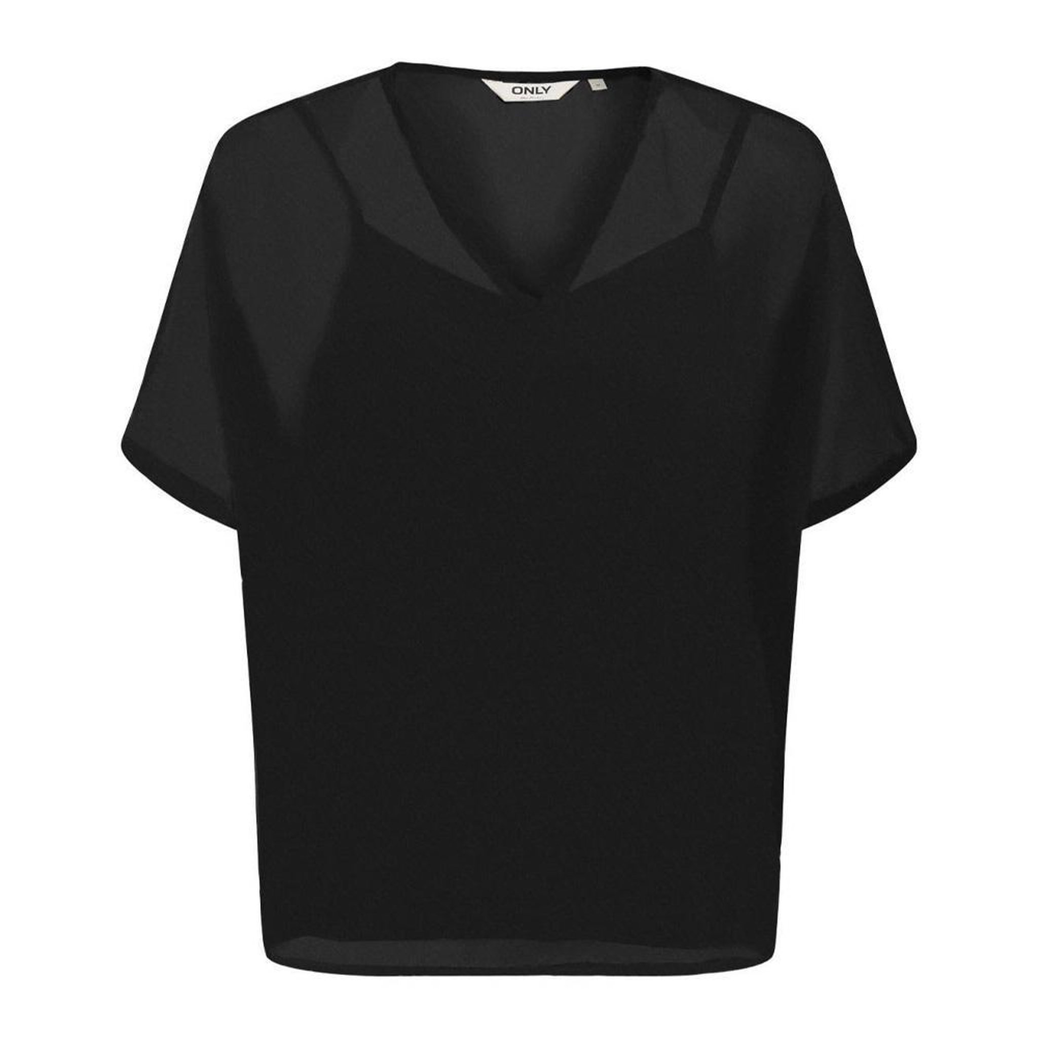 Only Blouse e Femme Only Tasha. Coloris disponibles : Noir