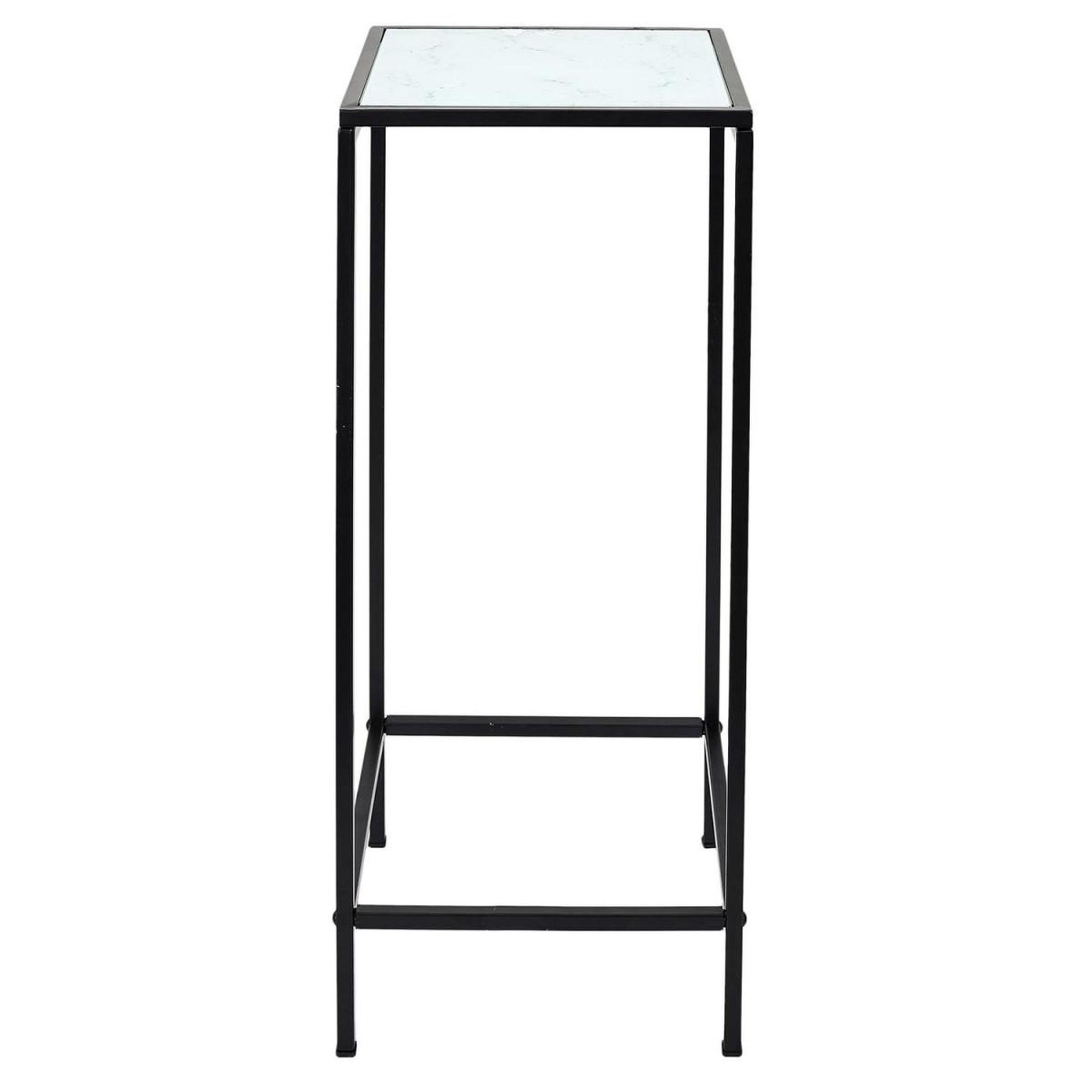Voir la diapositive 2 : The Home Deco Factory Sellette design en métal  felicity  70cm noir