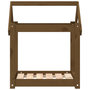 Voir la diapositive 5 : VIDAXL Lit pour chien Marron miel 61x50x70 cm Bois de pin solide