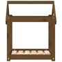 Voir la diapositive 5 : VIDAXL Lit pour chien Marron miel 61x50x70 cm Bois de pin solide