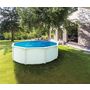 Voir la diapositive 1 : trigano Piscine hors sol acier ronde - Blanche - 3,65 x 1,20 m - SAPHIR