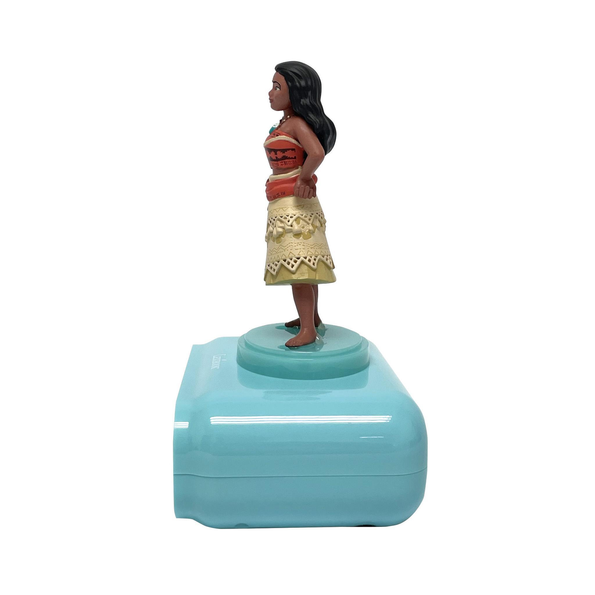 Voir la diapositive 3 : Lexibook Réveil avec veilleuse Vaiana en 3D