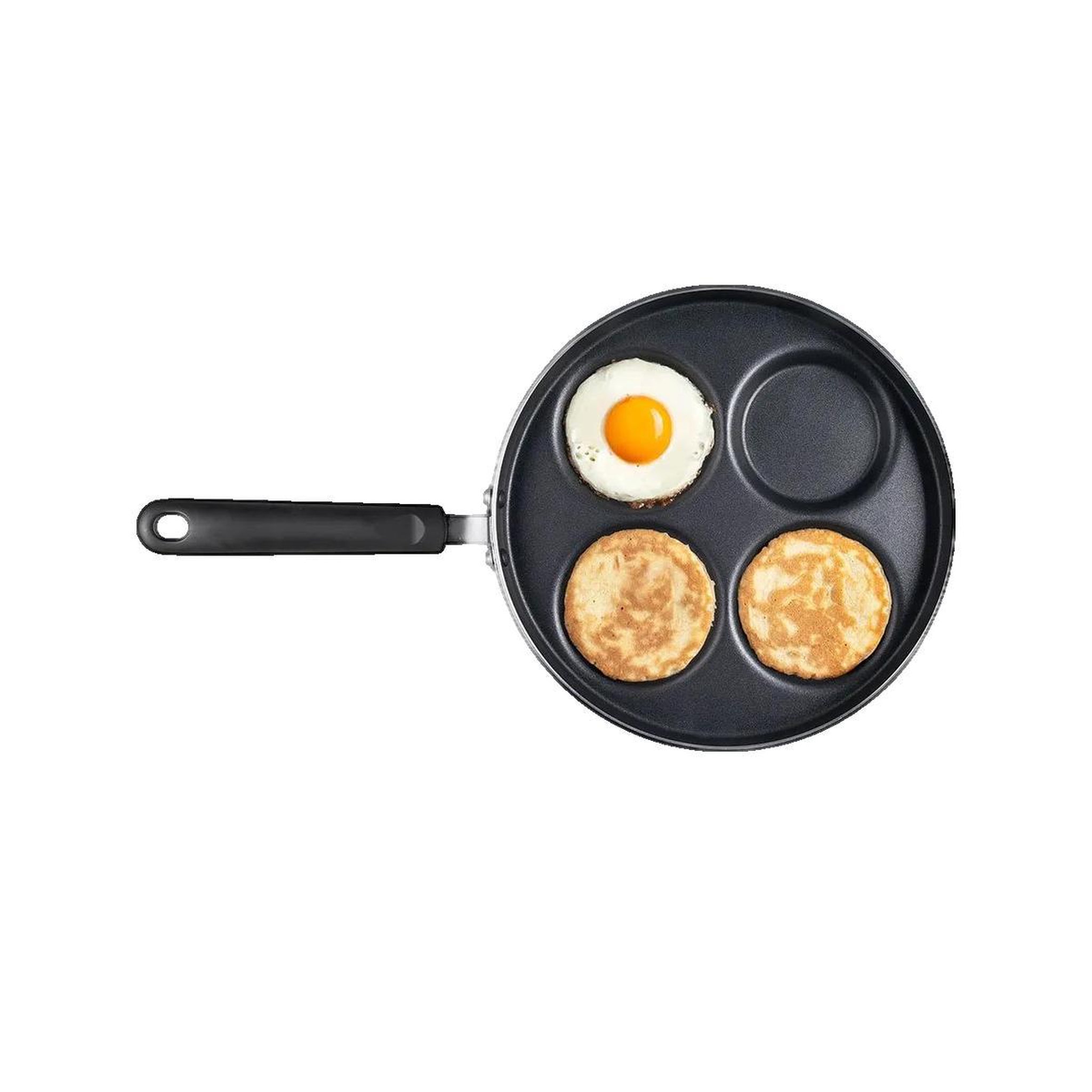 Voir la diapositive 2 : IBILI Poêle à crêpes Ibili Aluminium 26 cm 4 cavités
