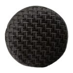 ATMOSPHERA Coussin de Sol Velours Tressé  Suite  40cm Gris