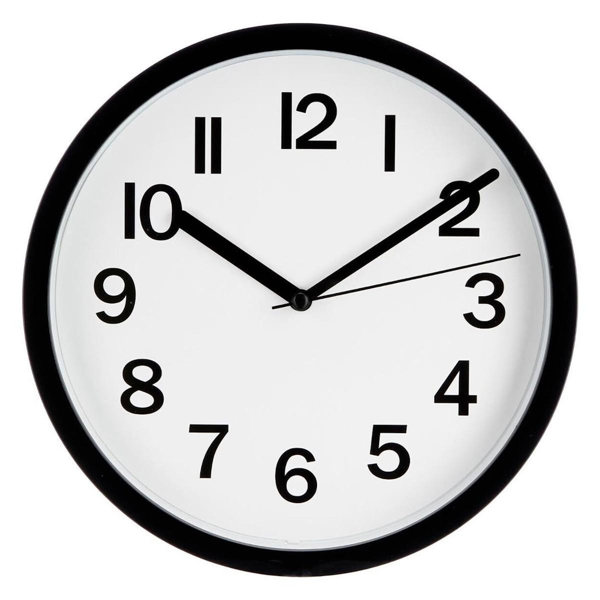 ATMOSPHERA Horloge Murale  Colors  22cm Noir