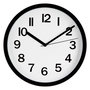 Voir la diapositive 1 : ATMOSPHERA Horloge Murale  Colors  22cm Noir