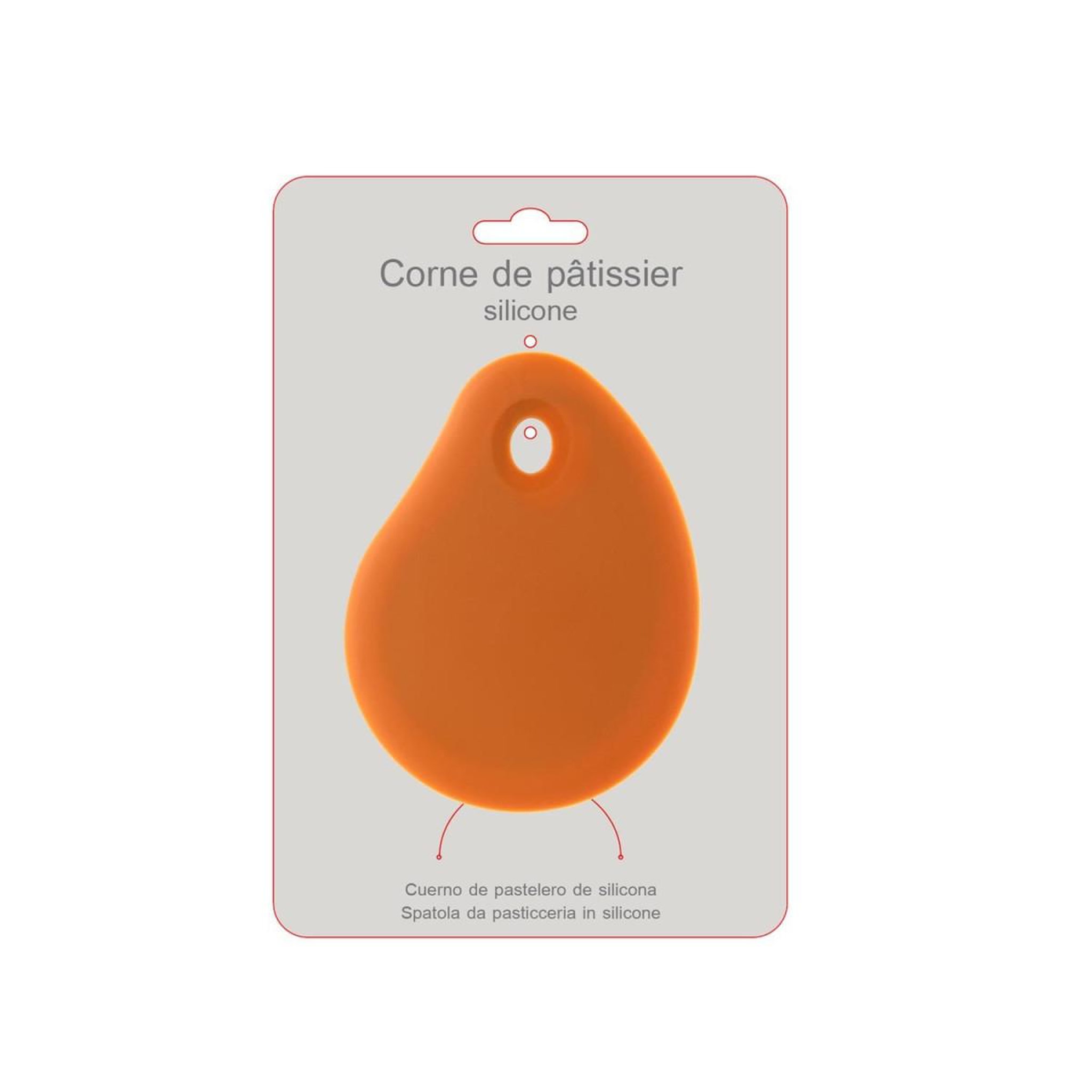 Voir la diapositive 2 : COOK CONCEPT Corne de pâtissier  potiron  14cm orange