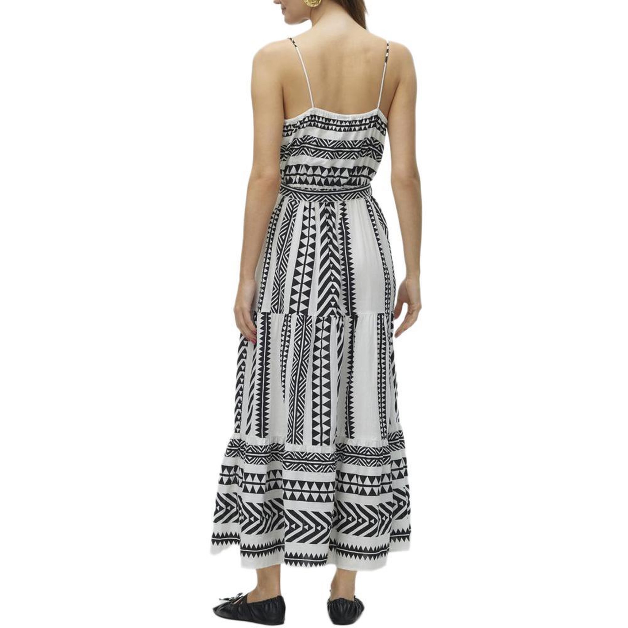 Voir la diapositive 2 : Vero Moda Robe Blanches/Noire Femme Vero Moda Dicthe