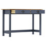 Voir la diapositive 3 : VIDAXL Table console Hill Range avec 2 tiroirs Gris 110x45x74 cm Pin