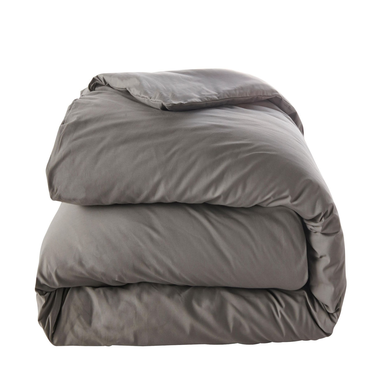 ACTUEL Housse de couette unie en percale de coton 70 fils - collection permanente