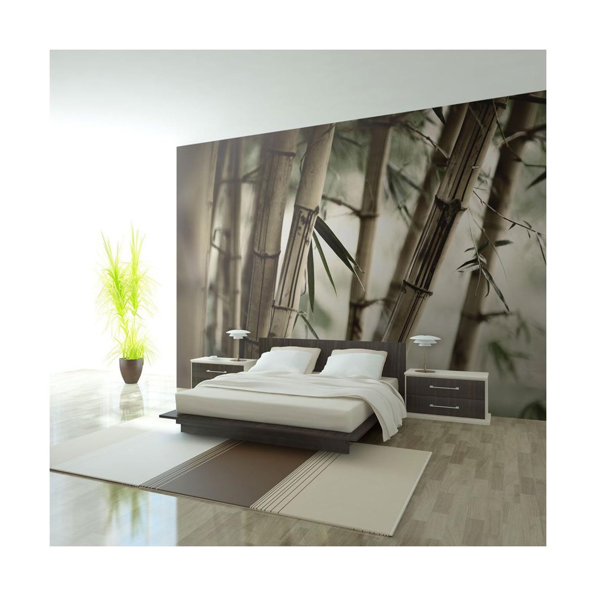 Paris Prix Papier peint  fog & bamboo forest ii  450x270cm