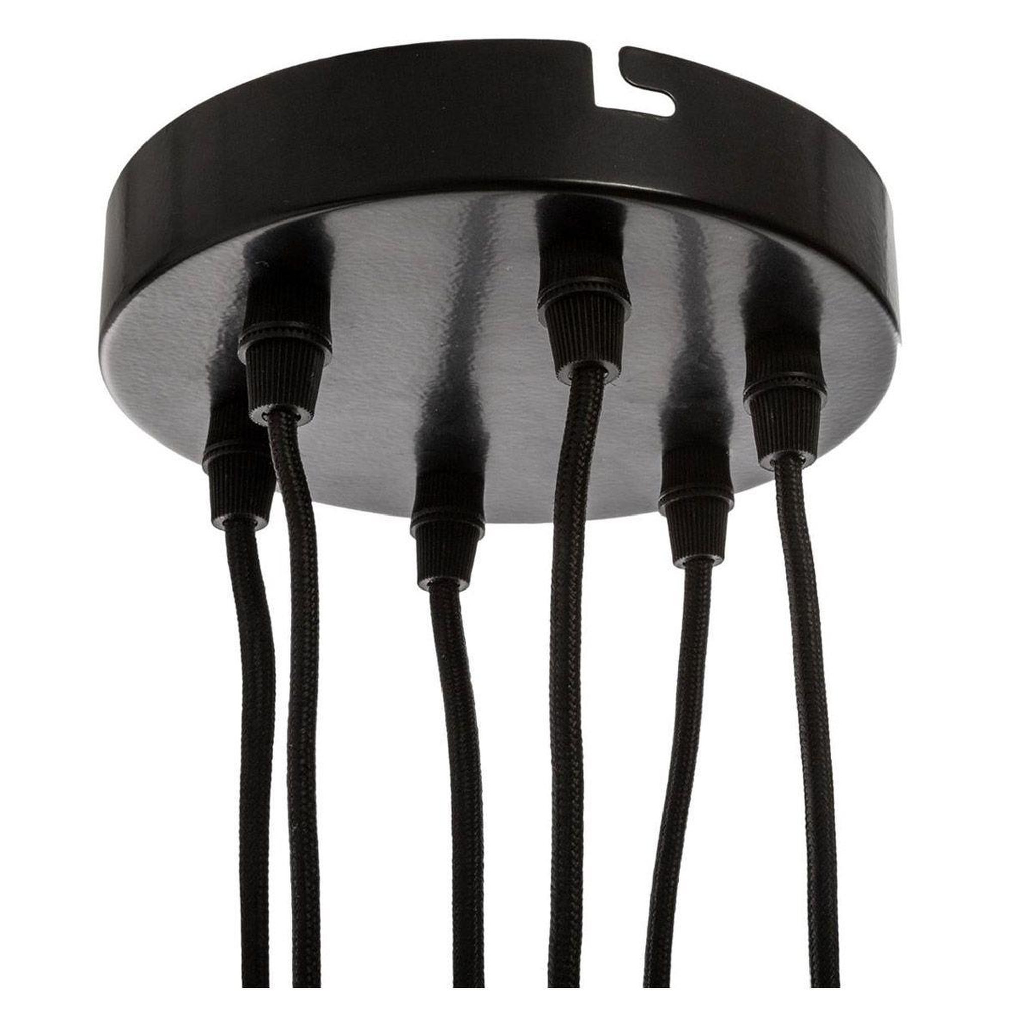 Voir la diapositive 2 : ATMOSPHERA Suspension design en métal  udell  15cm noir