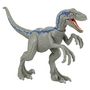 Voir la diapositive 2 : MATTEL Coffret Féroce Dino Vélociraptor BLUE Jurassic World