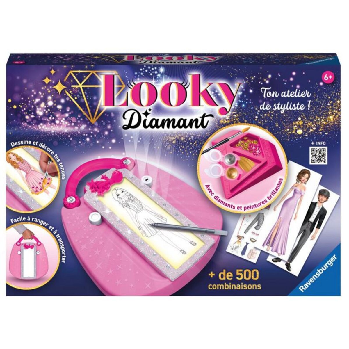 RAVENSBURGER Jeu créatif Ravensburger Looky Diamant