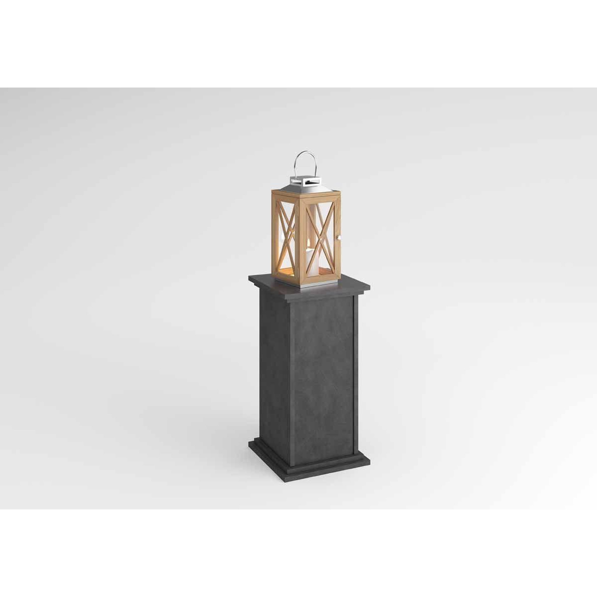 Voir la diapositive 4 : Paris Prix Étagère 2 niveaux vintage  wyon  57cm marron