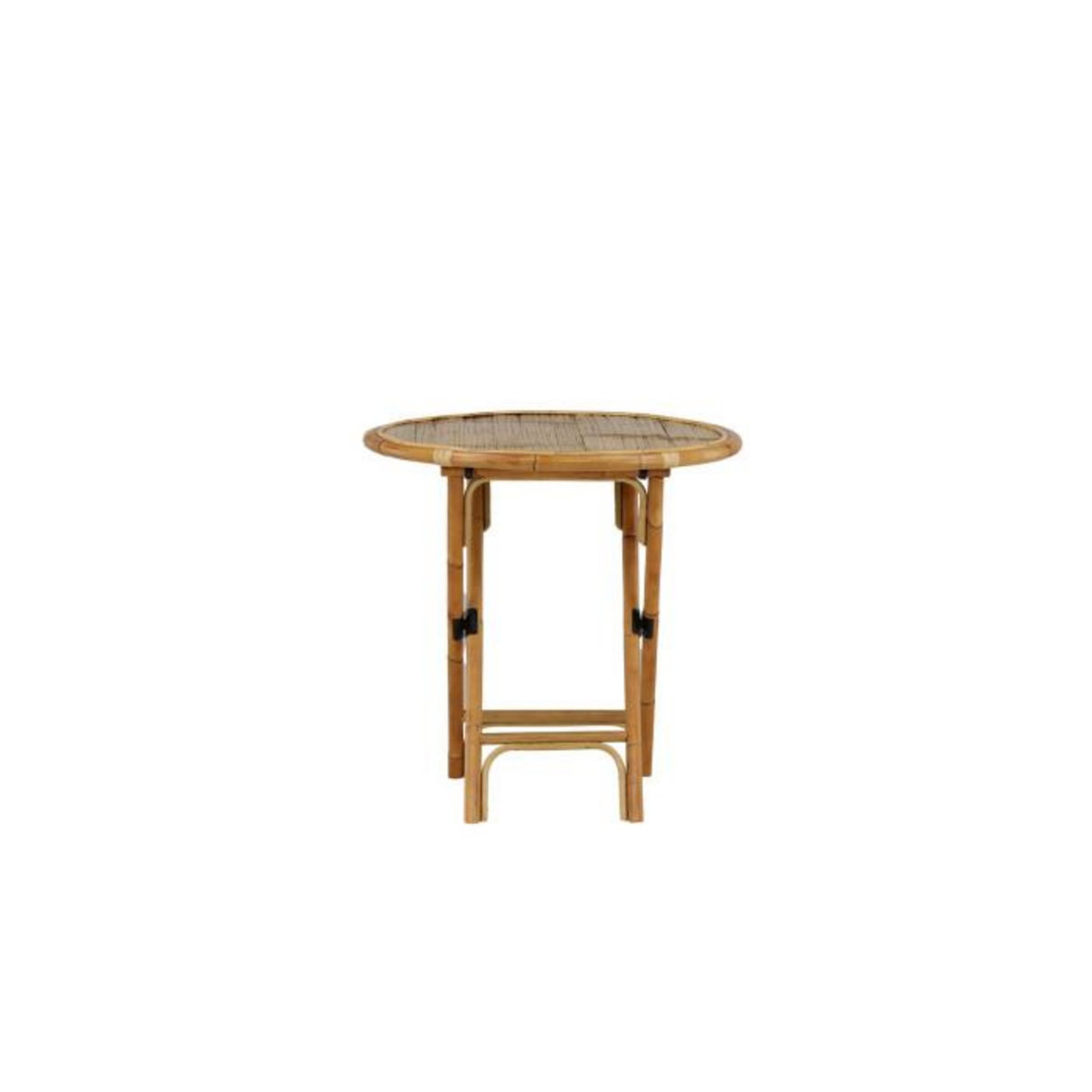 Paris Prix Table de Jardin  Cane  80cm Naturel