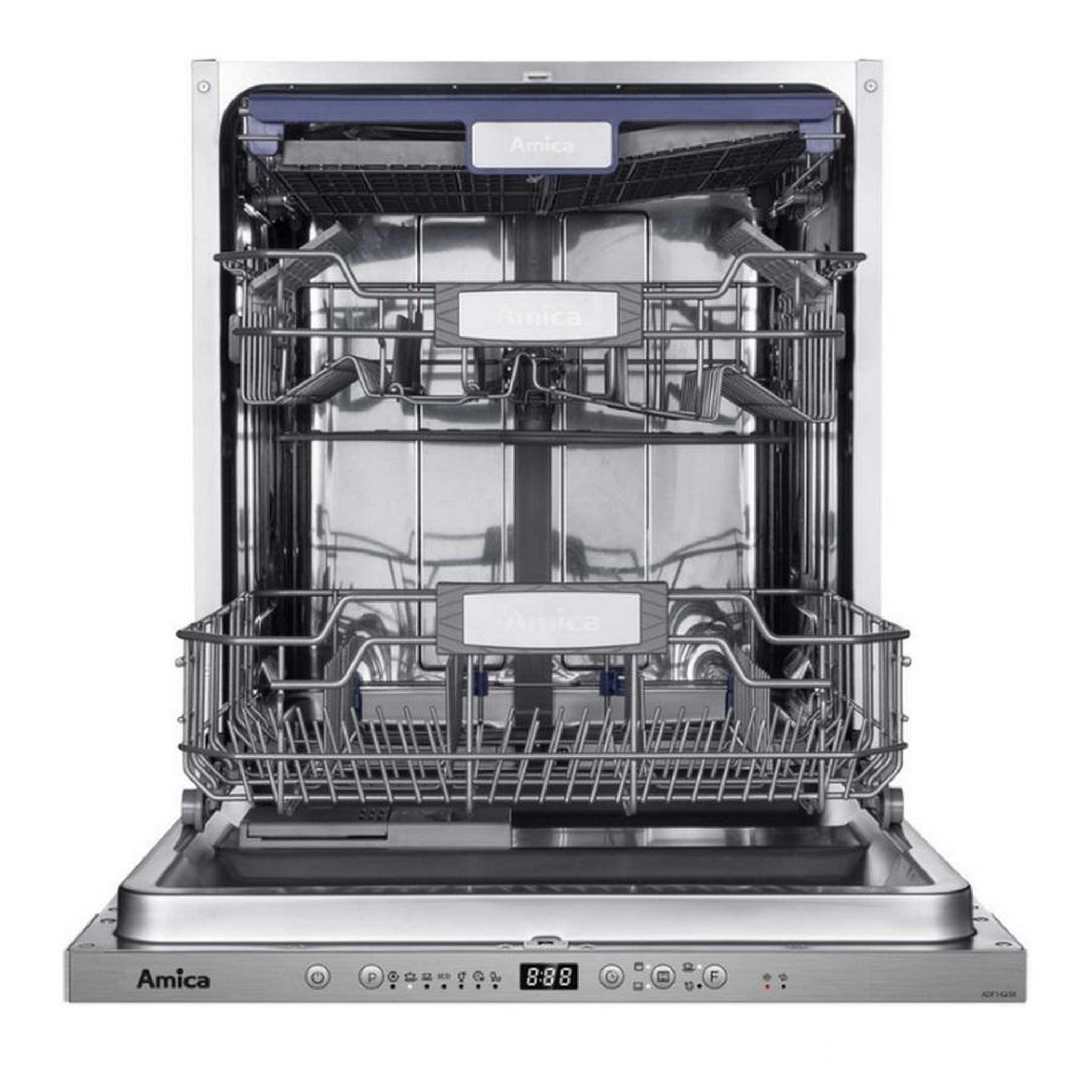 Amica Lave-vaisselle 60cm 14 couverts 44db tout intégrable - adf1423x/1