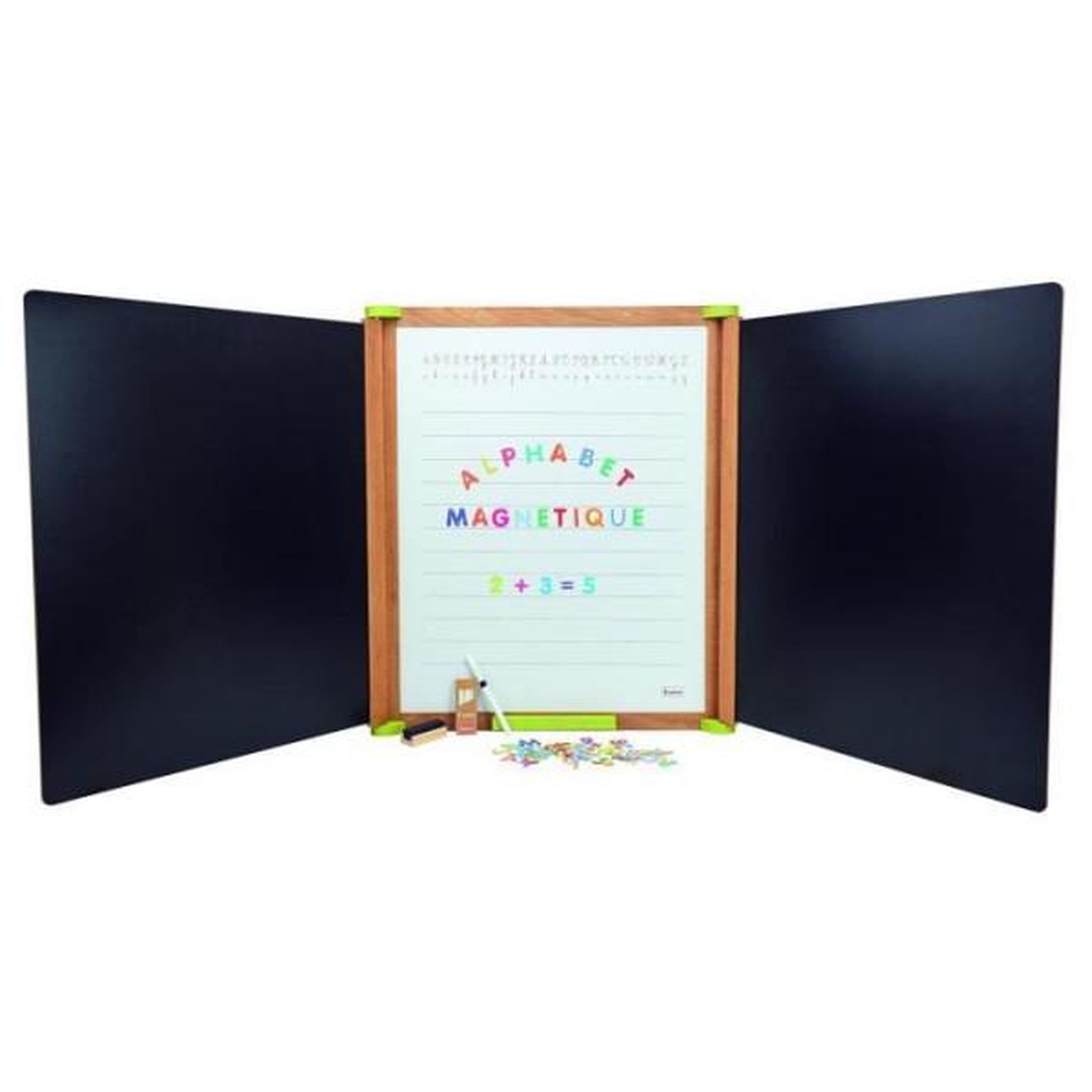 JeuJura JEUJURA Grand triptyque en bois - Magnetique