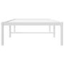 Voir la diapositive 5 : VIDAXL Cadre de lit metal sans matelas blanc 75x190 cm