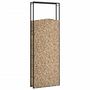 Voir la diapositive 5 : VIDAXL Portant de bois de chauffage Noir mat 110x28x312 cm Acier
