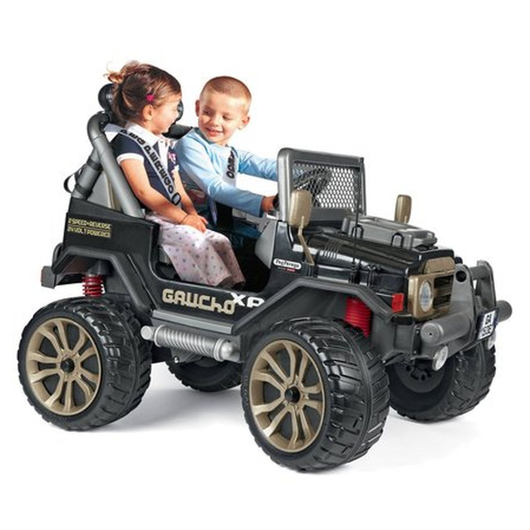 Voir la diapositive 8 : PEG PEREGO Véhicule 4X4 Gaucho XP 24 V - 2 places 