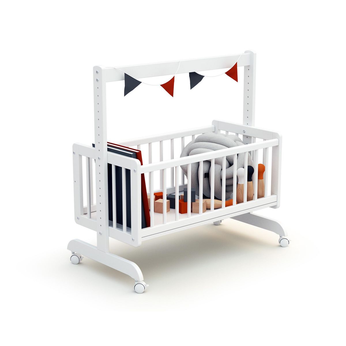 AT4 Berceau cododo évolutif ESSENTIEL en bois