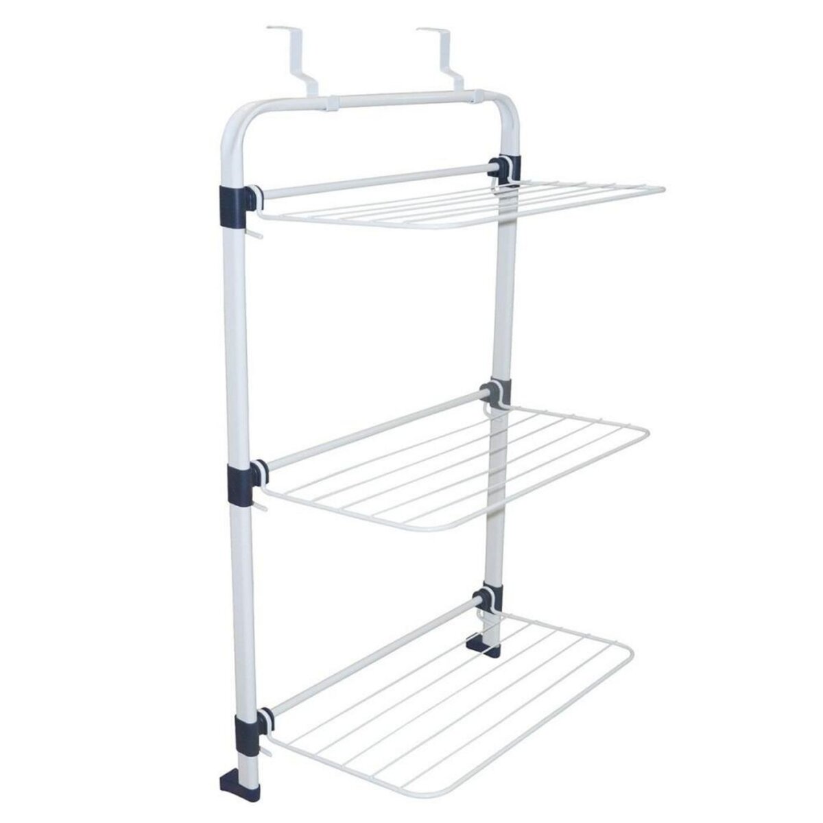 FORNORD Étendoir suspendu 3 niveaux pour porte 10M