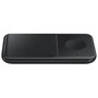 Voir la diapositive 2 : Samsung Samsung EP-P4300TBEGEU chargeur d'appareils mobiles Écouteurs, Smartphone, Smartwatch Noir Recharge sans fil Charge rapide Intérieure