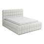 Voir la diapositive 1 : BEST MOBILIER Kingston - lit coffre - 160x200 - sommier inclus - en tissu bouclette