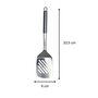 Voir la diapositive 3 : Fackelmann Ensemble de 2 Spatules de cuisine ajourée en inox 33 cm Fackelmann Elemental
