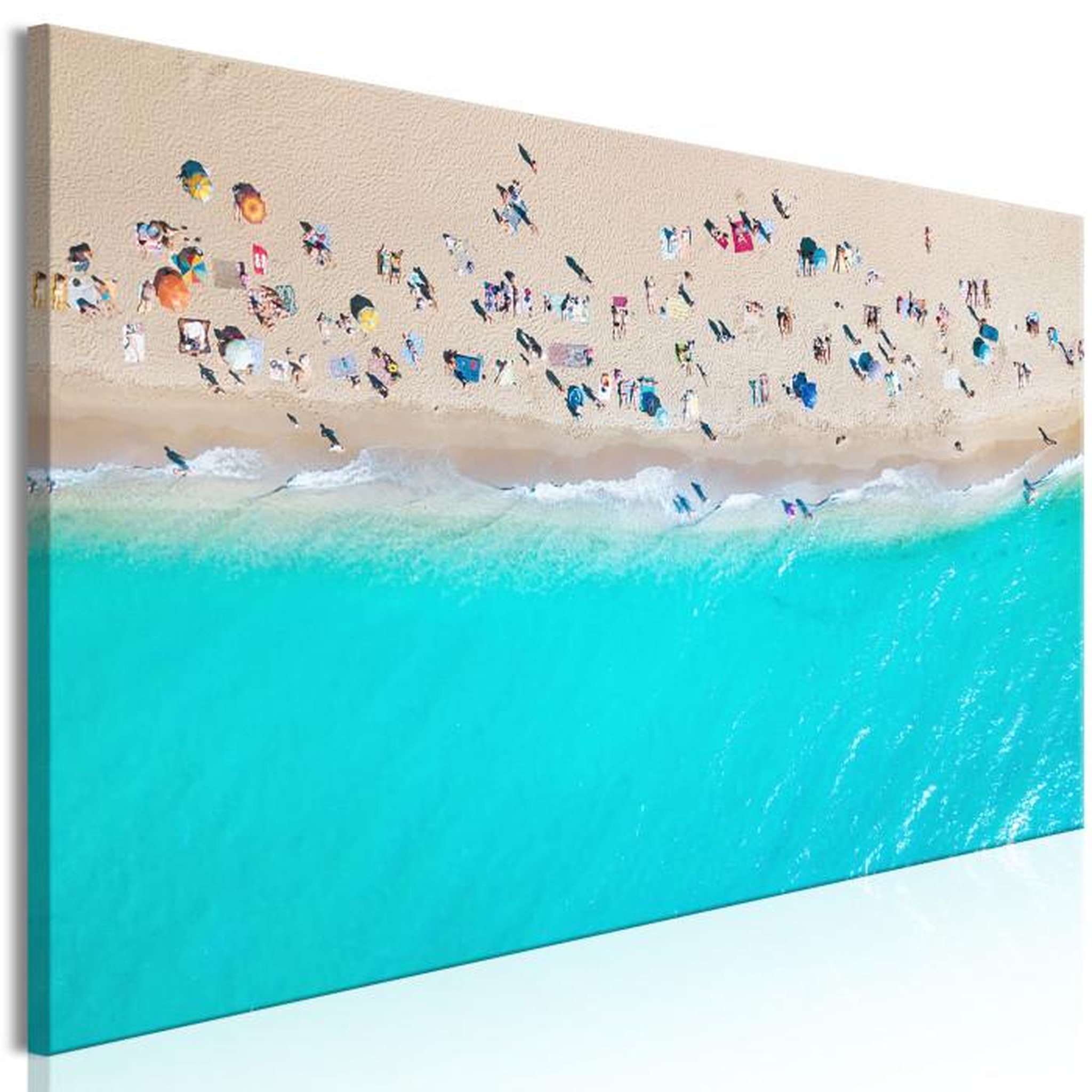 Paris Prix Tableau Imprimé  Sunbathers Narrow. Coloris disponibles : Multicolore