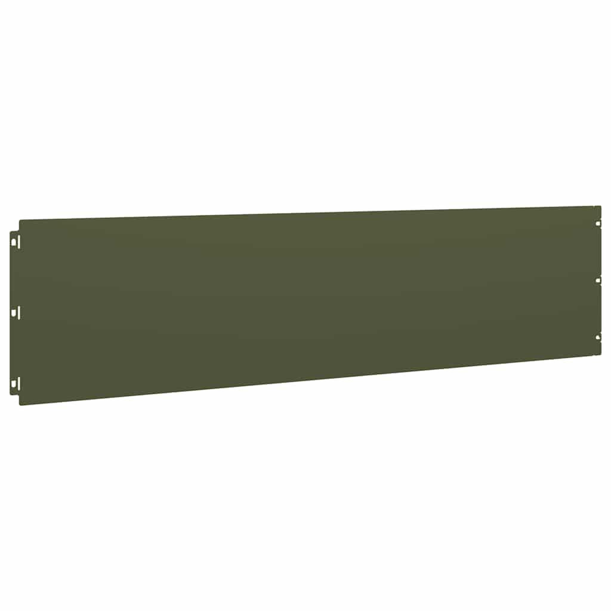 Voir la diapositive 4 : VIDAXL Bordures pelouse 10pcs vert olive 25x103cm acier lamine a froid