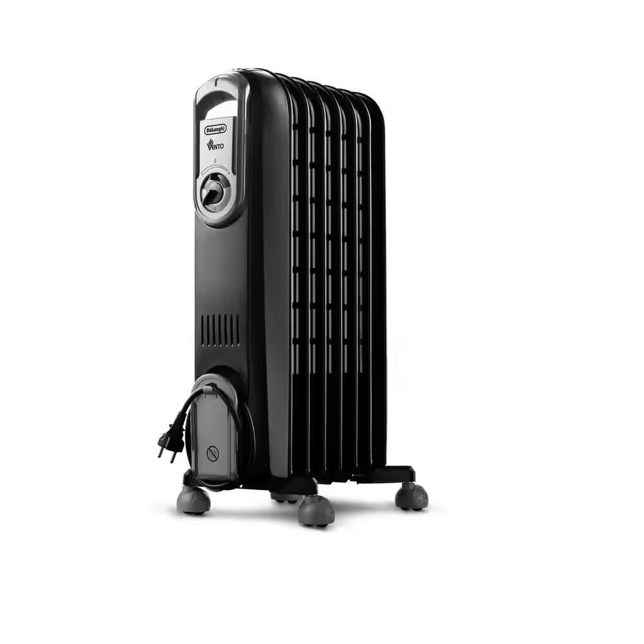 DELONGHI Radiateur à bain d'huile 1500w noir - V550715.BG