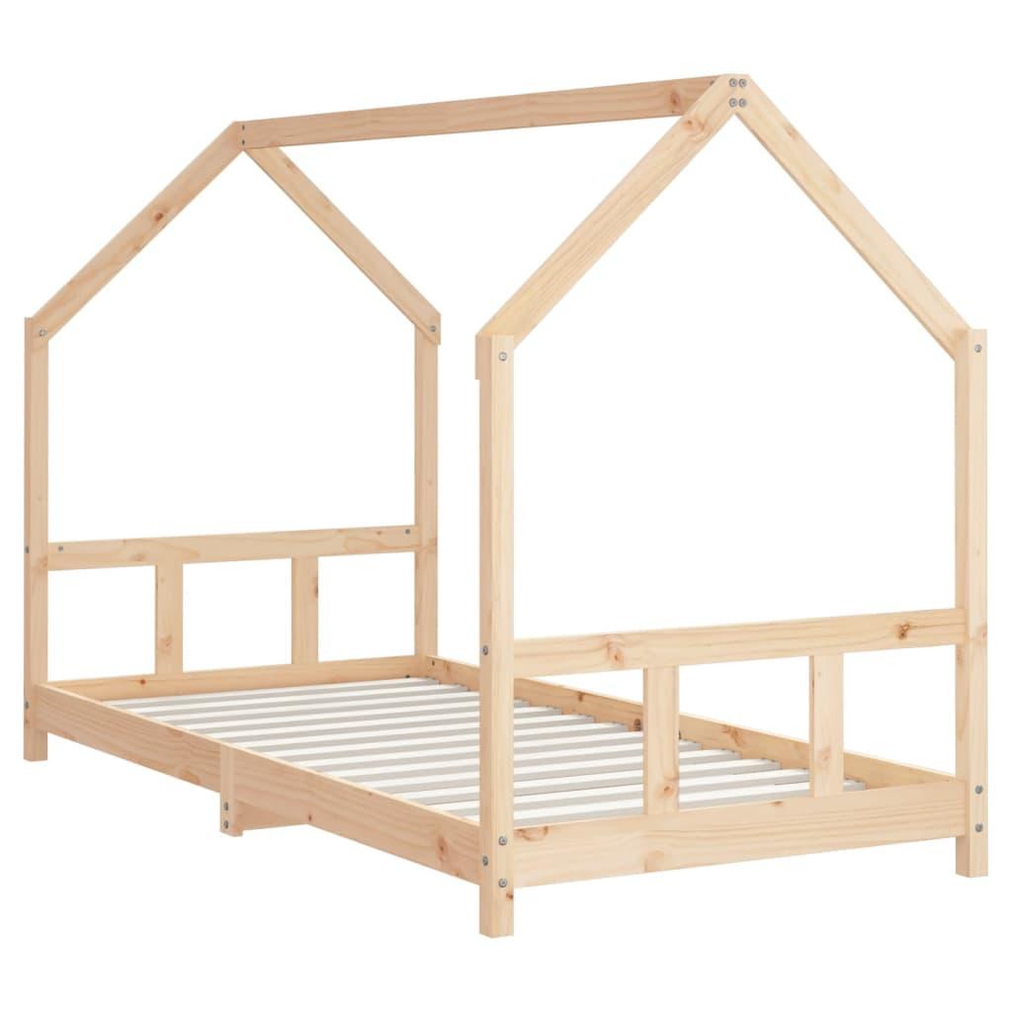 Voir la diapositive 3 : VIDAXL Cadre de lit pour enfants 90x200 cm bois de pin massif