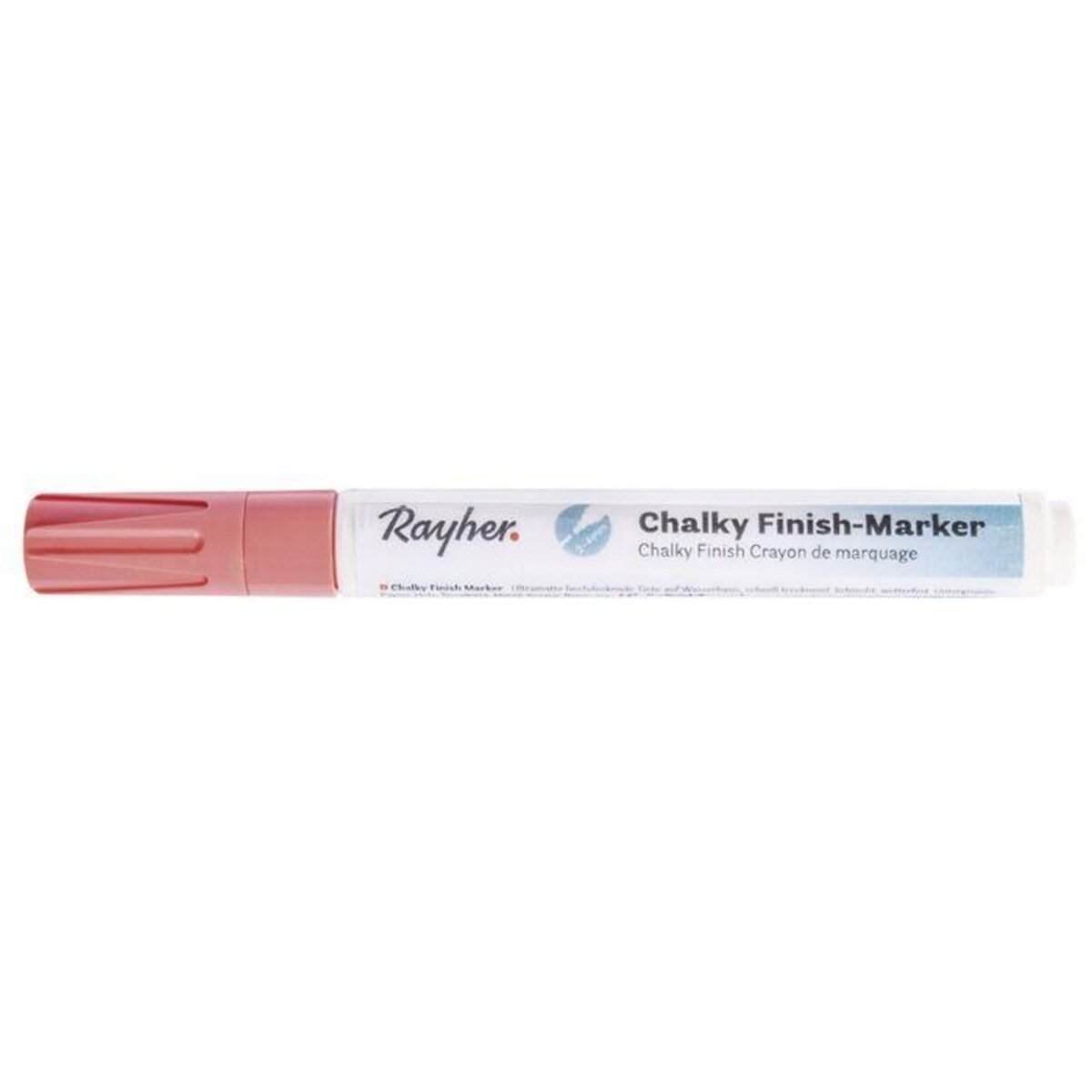 Rayher Marqueur-craie à pointe ronde 2-4 mm Chalky Finish - Rose