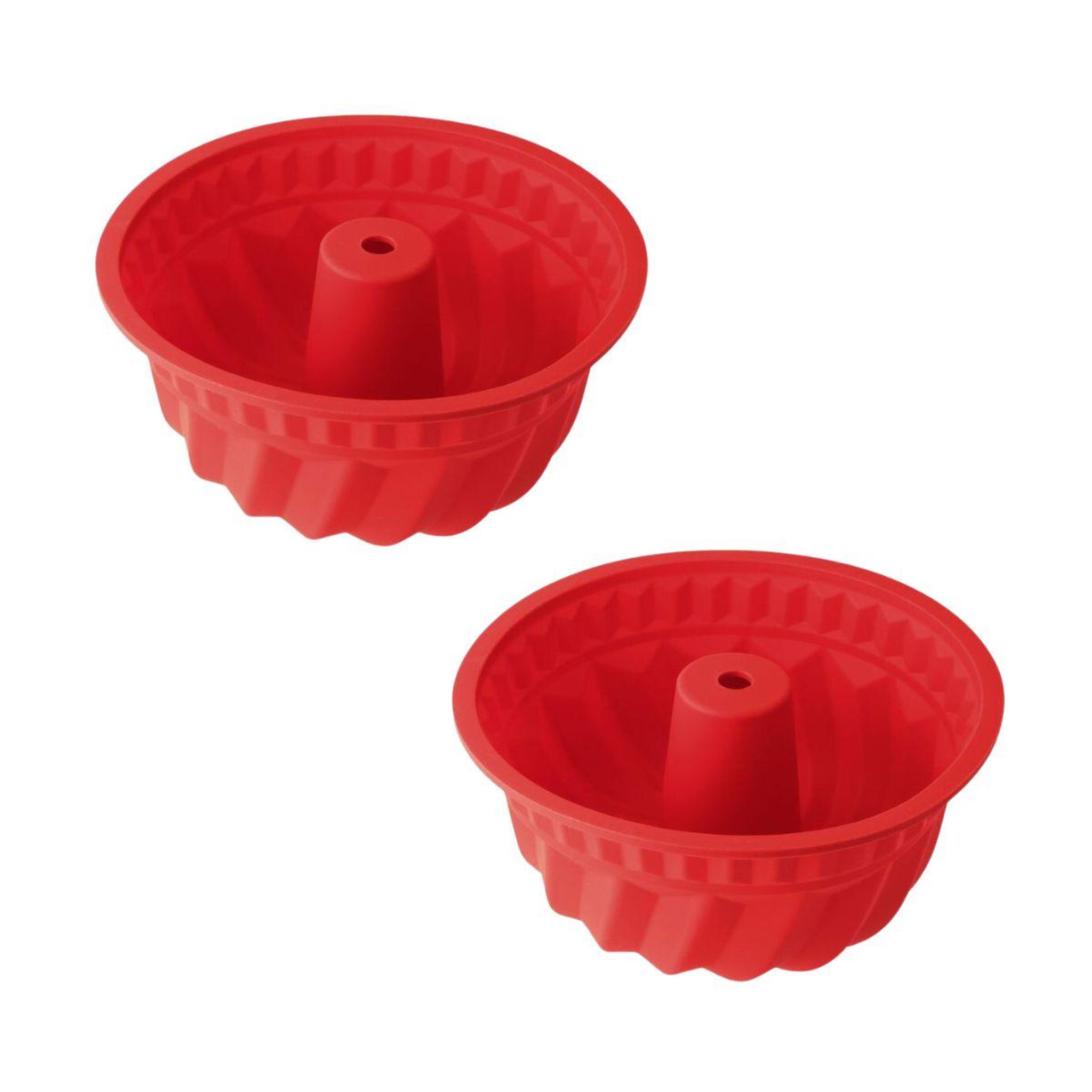 DR.OETKER Lot de 2 moules à kouglofs en silicone 21,5 cm dr. Oetker flexxibel love