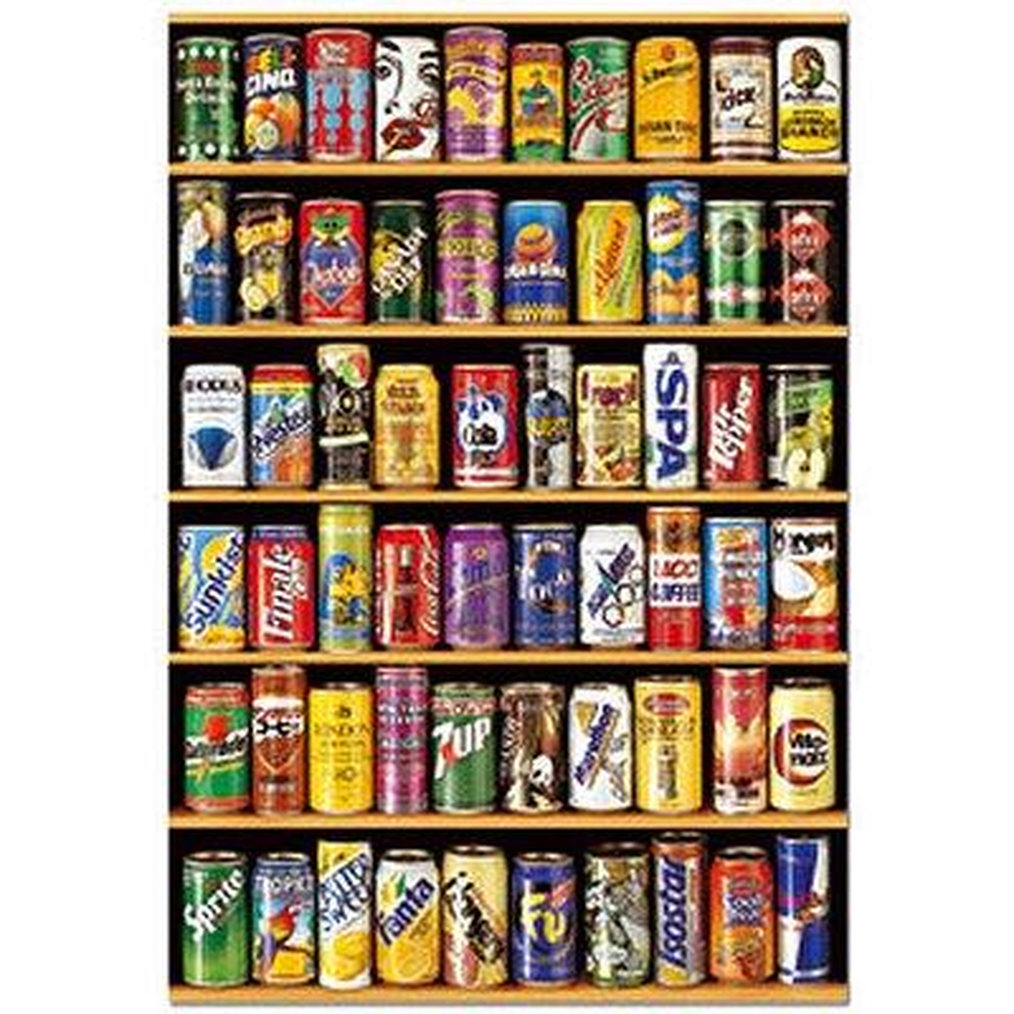 EDUCA Puzzle 1500 pièces - Canettes
