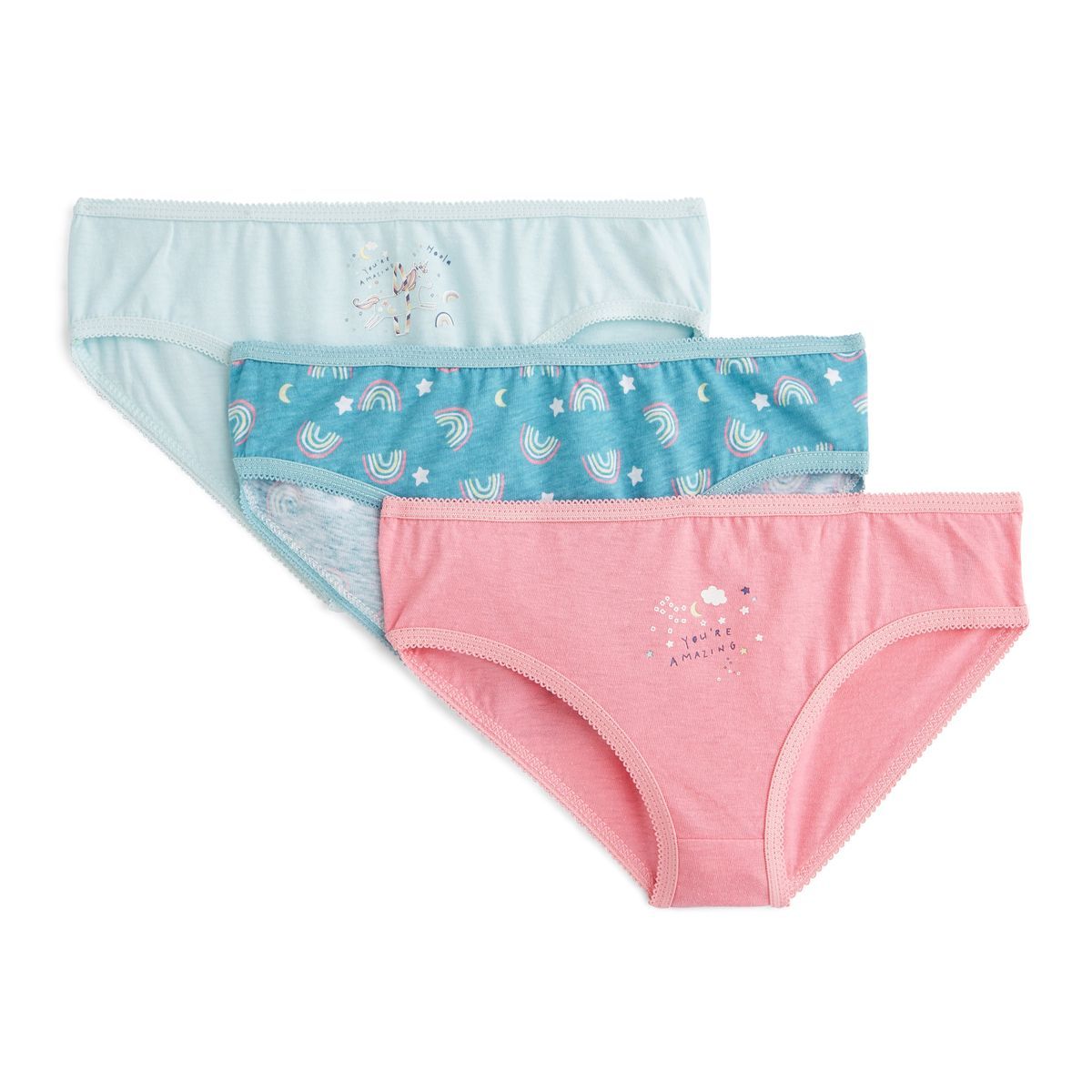 IN EXTENSO Lot de 3 culottes fille